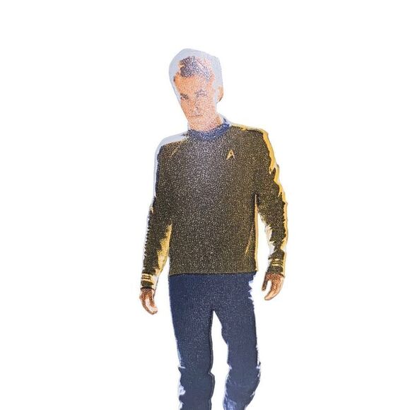 2008 Burger King Drink Soda Glass 24th Century Star Trek Movie Captain Kirk - Picture 2 of 7